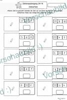 Zählen, Zahlen ZR 10 1.Klasse Mathe Zahlenspaziergang Sommer